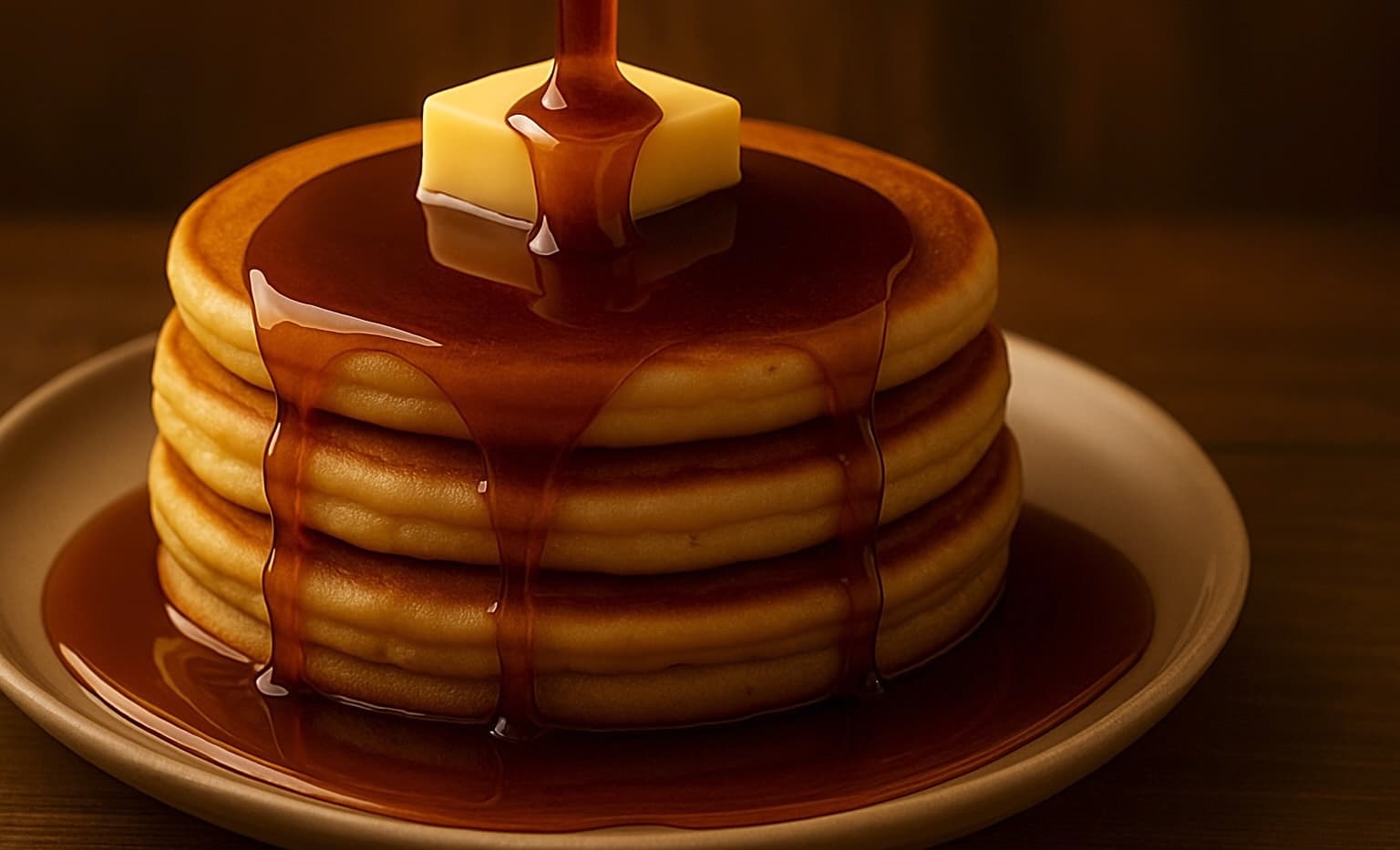 Pancakes with Thai Nectar